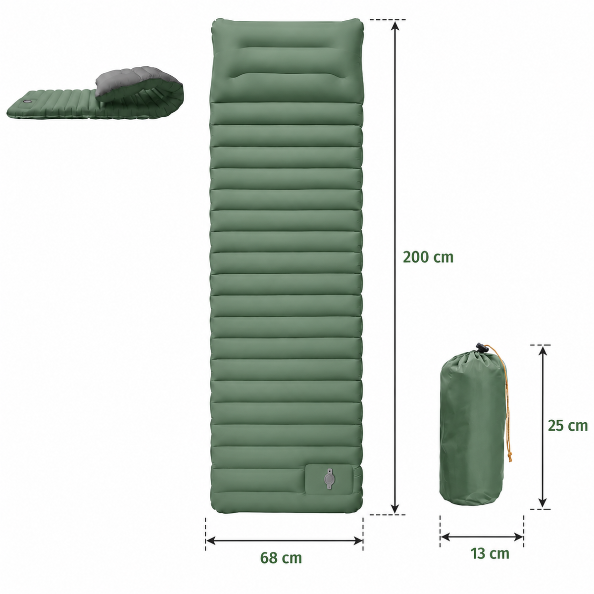 Matelas gonflable une personne | ROAM