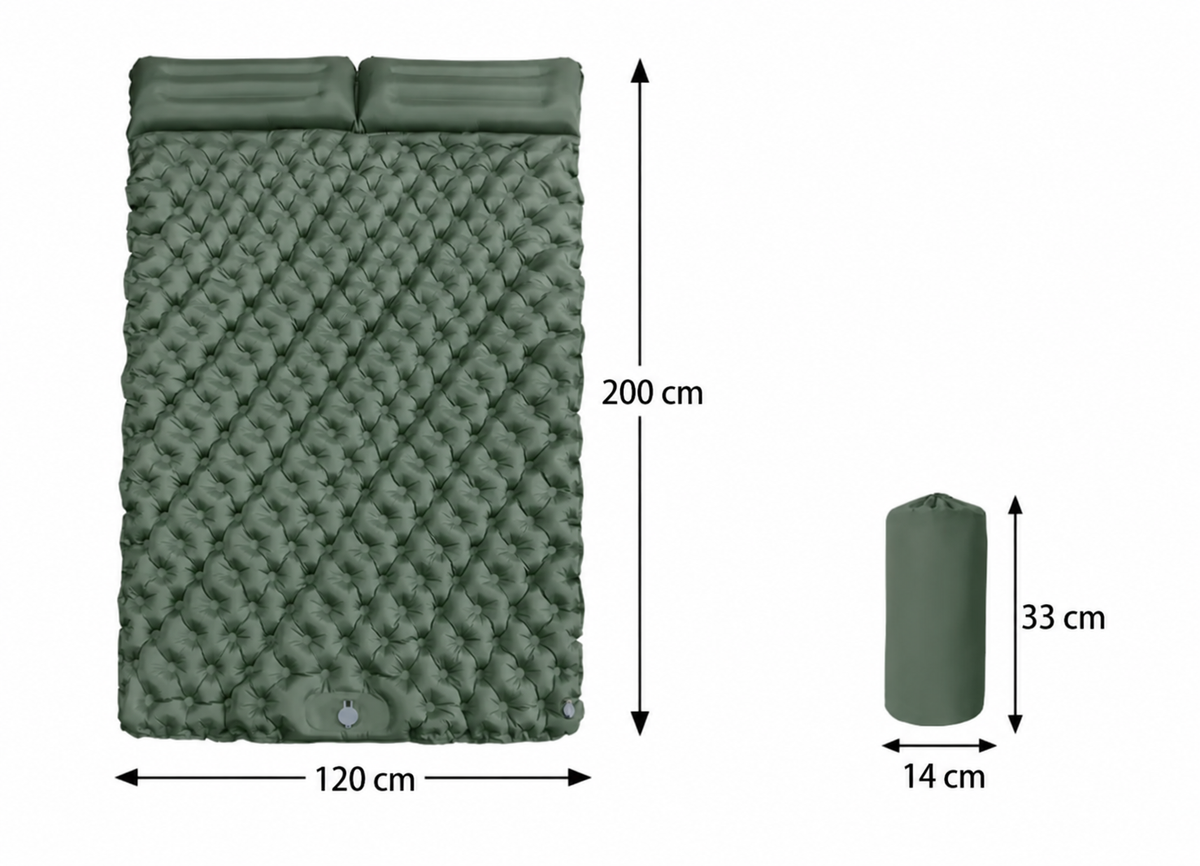 Matelas gonflable deux personnes | WILD