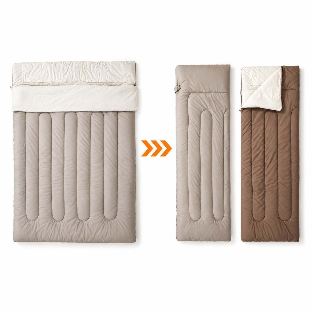 Sac de couchage double convertible | TANDEM